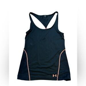 Under Armour Black & Peach Tank M